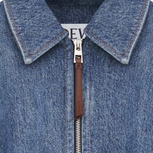 LOEWE Draped jacket in denim