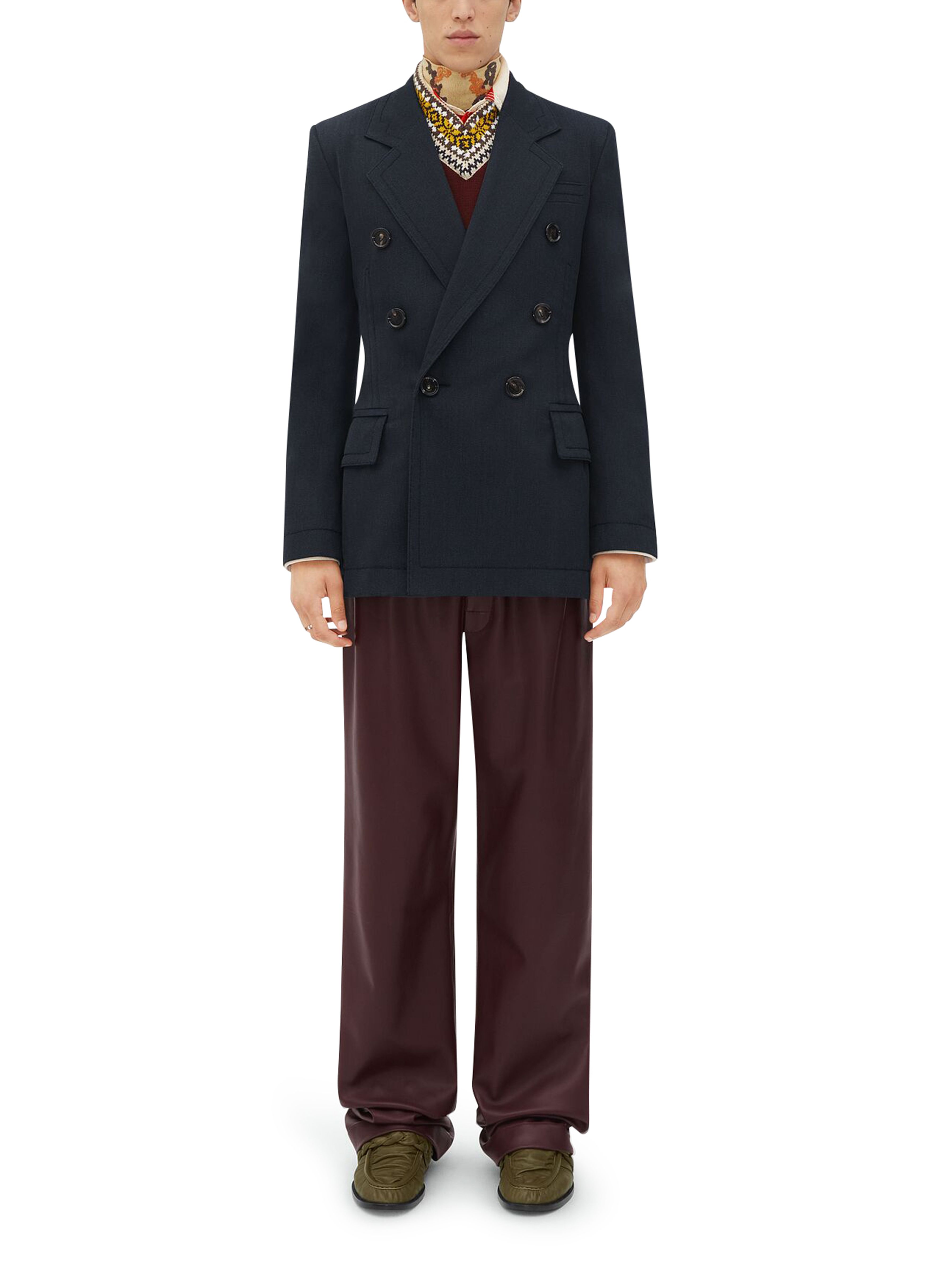 Woollen serge jacket thumbnail 5