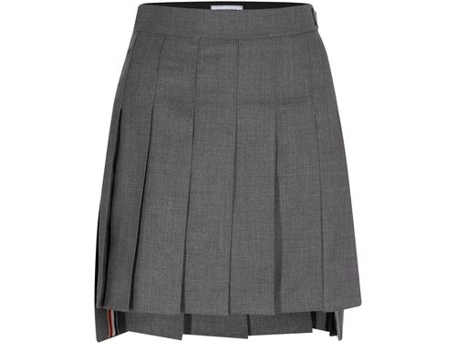 THOM BROWNE Pleated mini skirt