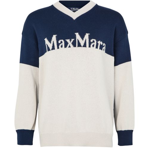 S MAX MARA Pull col en V Luigi
