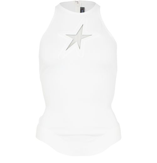 MUGLER Sleeveless top