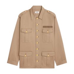 【500円引きクーポン】 サファリジャケット / テクニカルコットン レディース | CELINE スーツ・フォーマル・ドレス