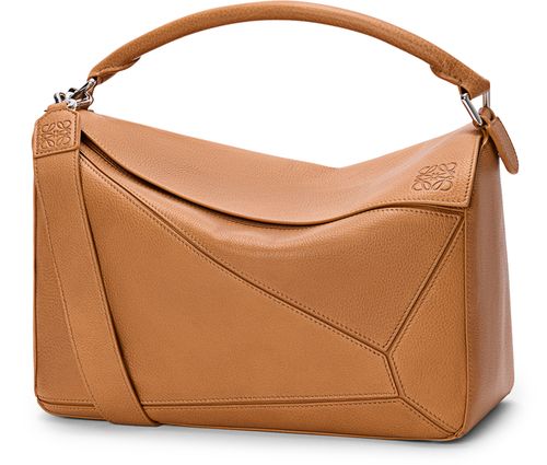 LOEWE Puzzle large grained calfskin bag