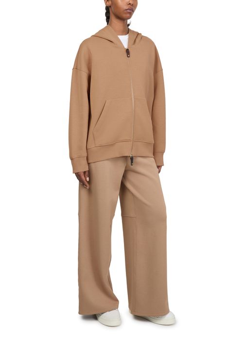S MAX MARA Sweat à capuche zippé Siena