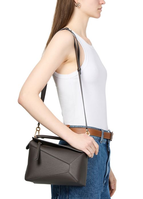 LOEWE Small Puzzle bag in soft grained calfskin
