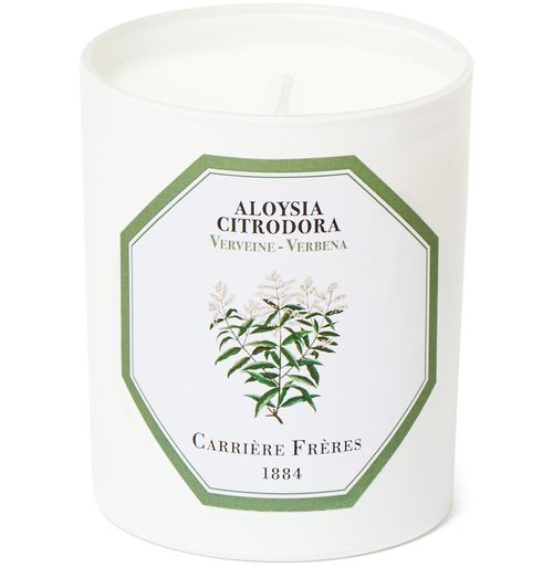 CARRIERE FRERES Scented Candle Verbena - Aloysia Citrodora - 185 g