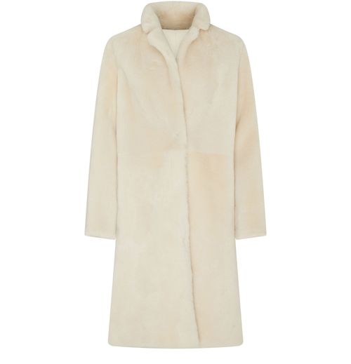 YVES SALOMON Manteau réversible en agneau mérinos
