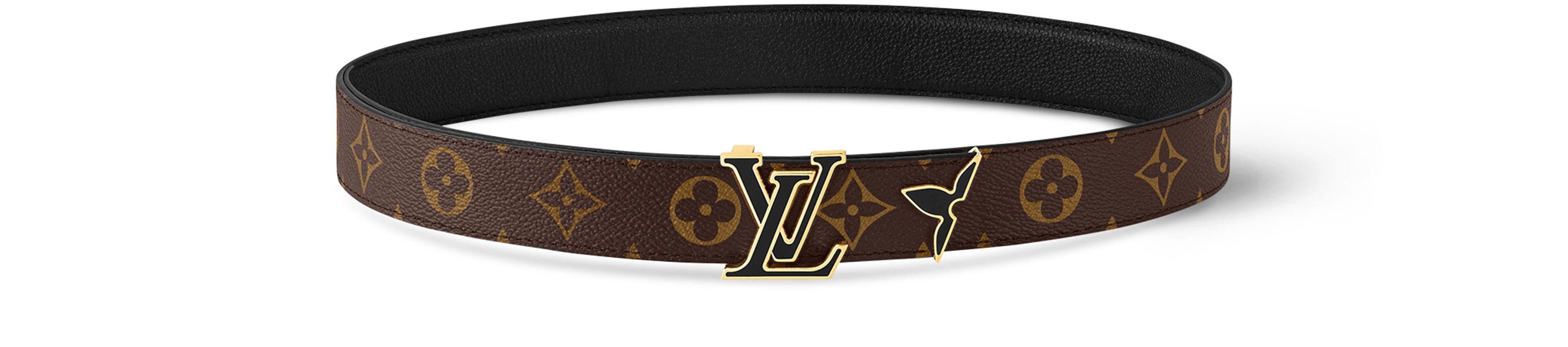 Pretty LV Enamel 30mm Reversible Belt thumbnail 4