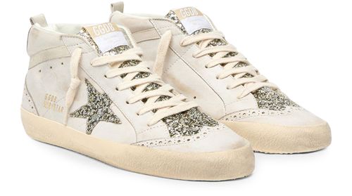 GOLDEN GOOSE Mid Star sequined sneakers