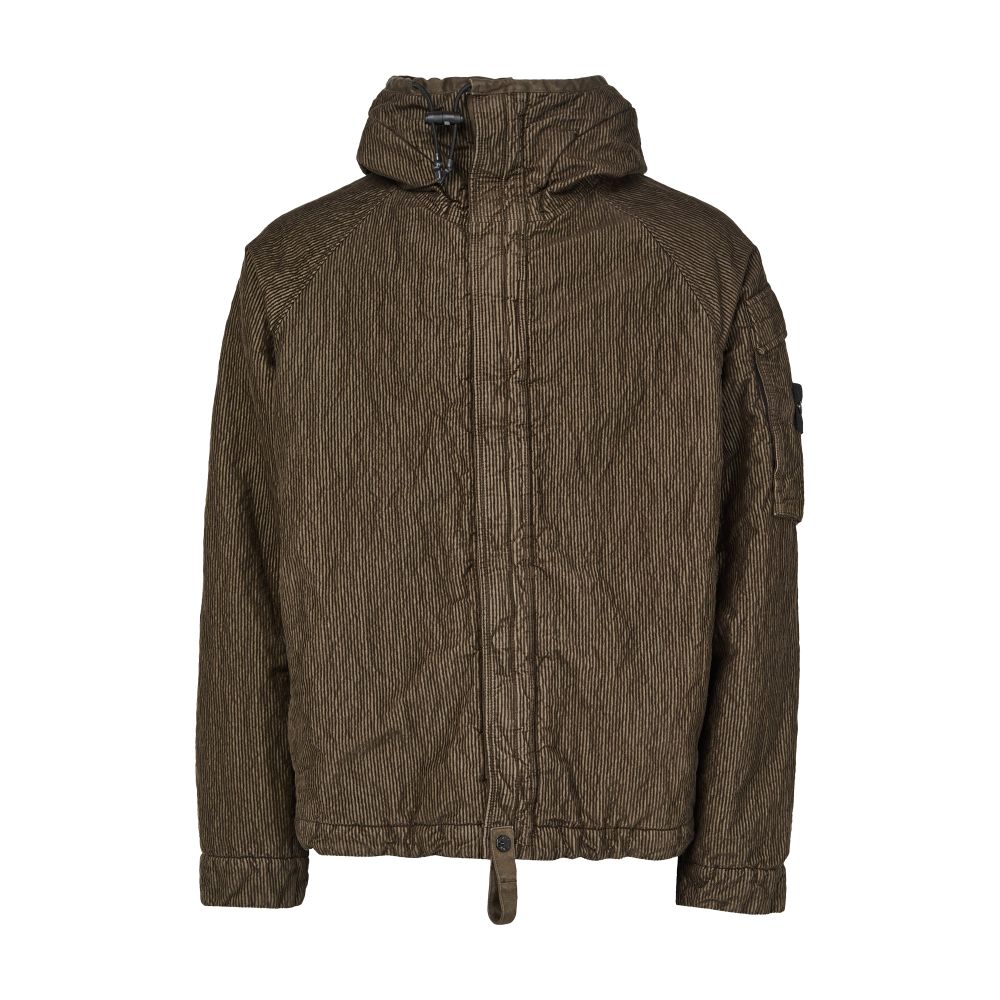Logo patch jacket thumbnail 4