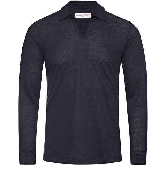 Orlebar brown long sleeve polo hot sale