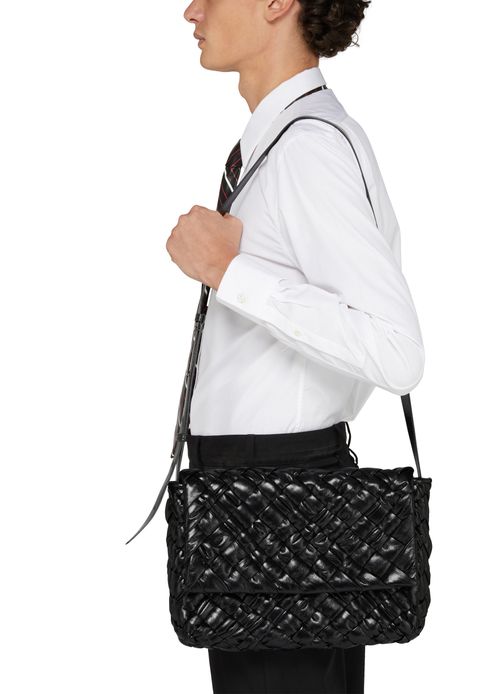 BOTTEGA VENETA Rumple Messenger Crossbody-Tasche