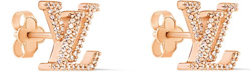 LOUIS VUITTON LV Iconic Blush Earrings