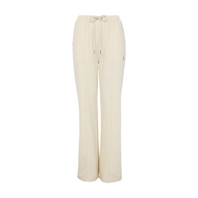 Moncler Logo Joggers In Neutral