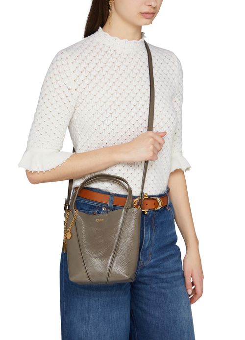 CHLOE Chloe Spin grained leather tote bag