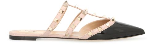 VALENTINO GARAVANI Pantoletten Rockstud mit Riemchen und Käfigeffekt