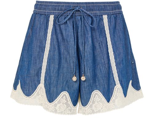 ZIMMERMANN Short en denim Awaken