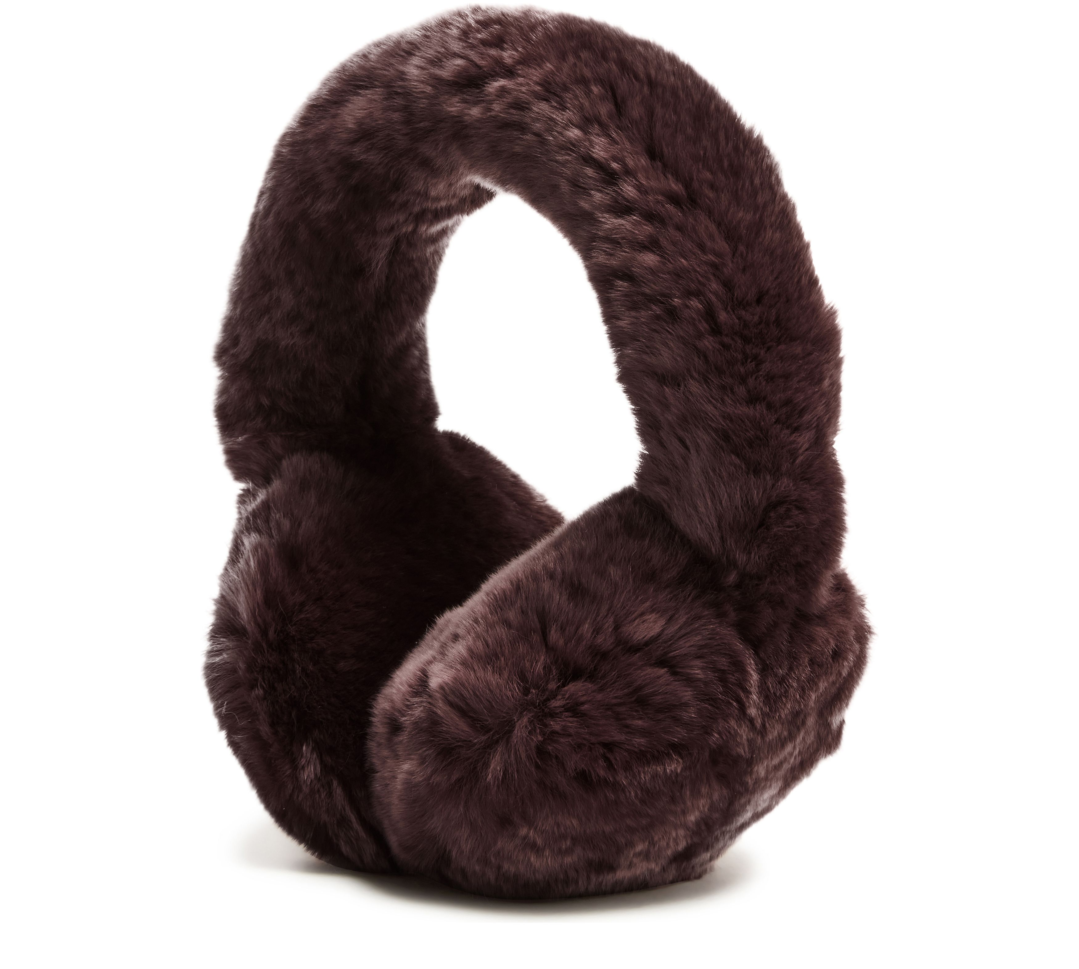 Rex rabbit fur earmuffs