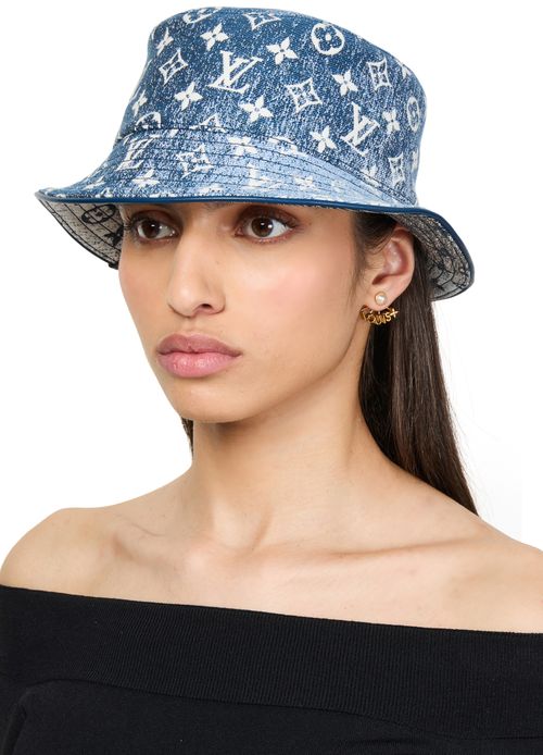 LOUIS VUITTON Bob Monogram Jacquard Denim