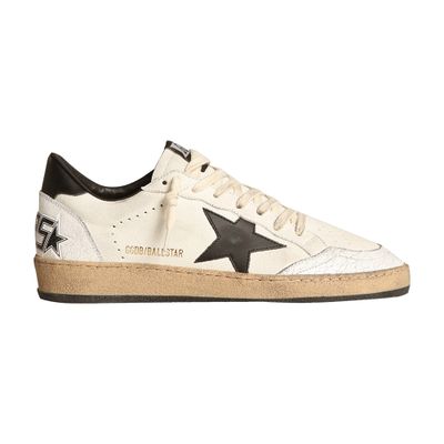 Shop Golden Goose Ball-star Sneakers In White_black