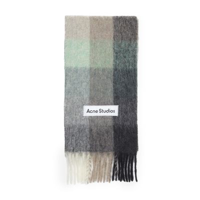 Acne Studios Vally Scarf In Green