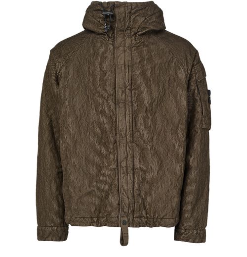 STONE ISLAND Logo patch jacket