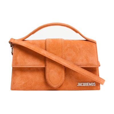 Jacquemus The Bambino Large Bag In Orange