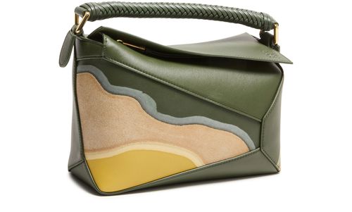 LOEWE Puzzle Edge Landscape small bag