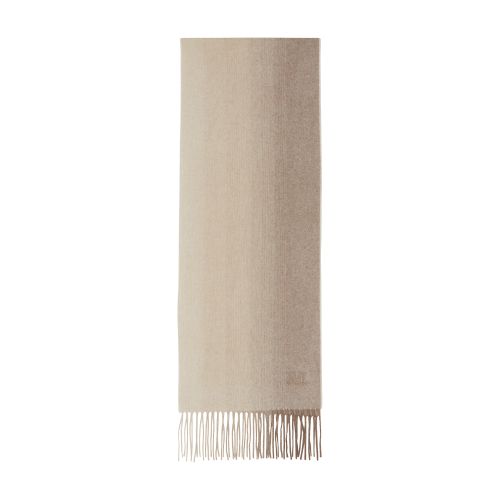 Shop Max Mara Wsfilo Cashmere Scarf In Beige