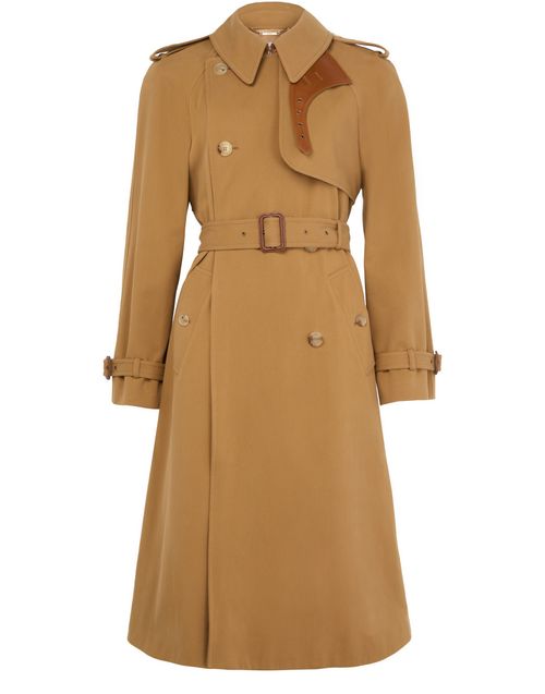 CHLOE Organic cotton gabardine trenchcoat