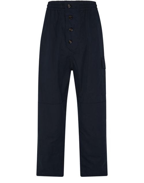 BOTTEGA VENETA Lightweight cotton twill pants