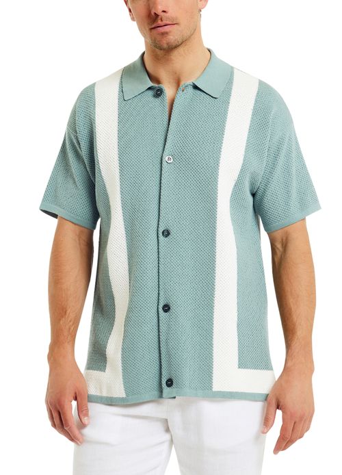 FRESCOBOL CARIOCA Barretos Stripe Knit Cardigan