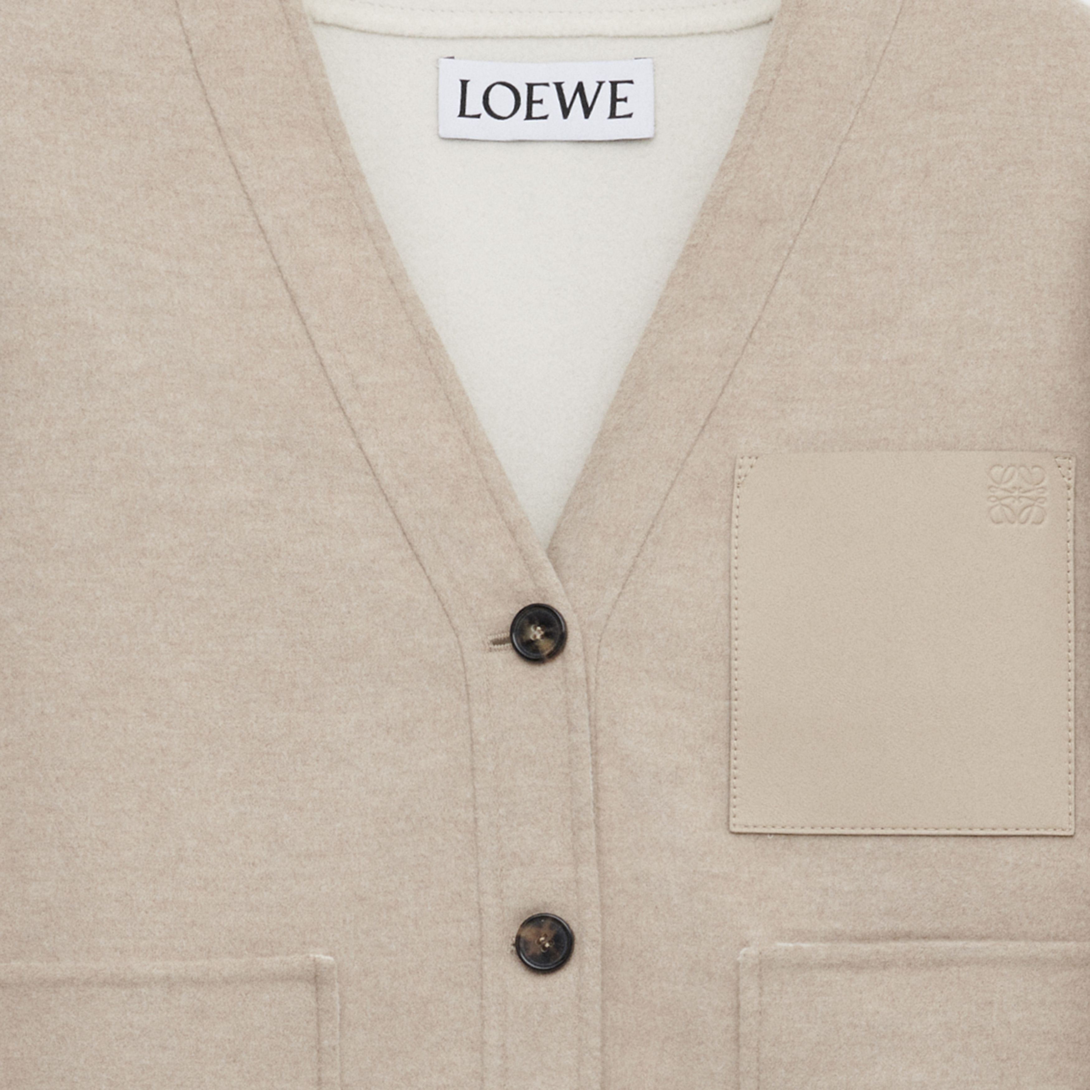 Wool and cashmere cardigan thumbnail 3