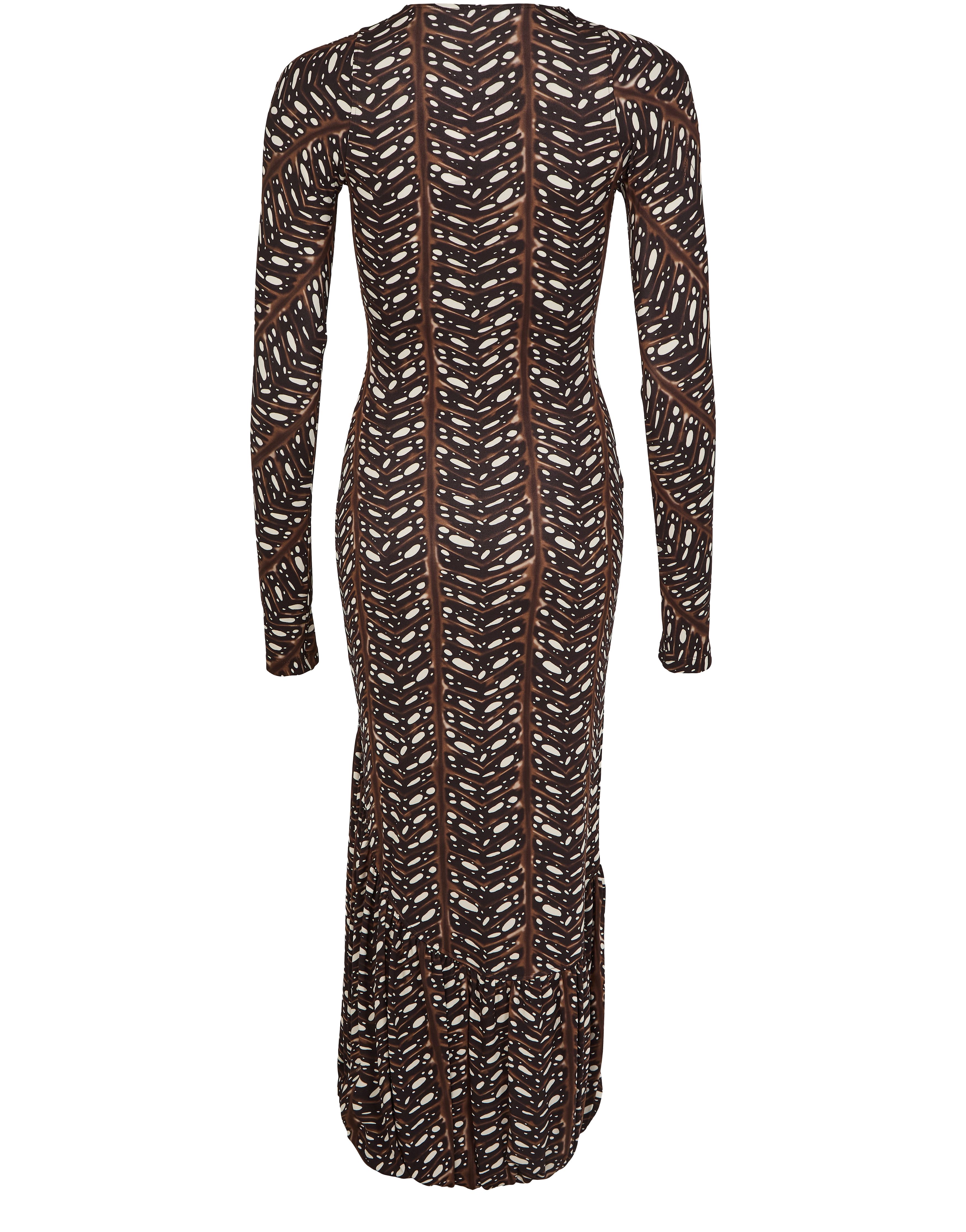 Jersey viscose long dress thumbnail 3