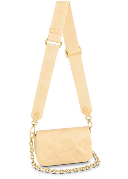 Women's Wallet on Strap Bubblegram, LOUIS VUITTON