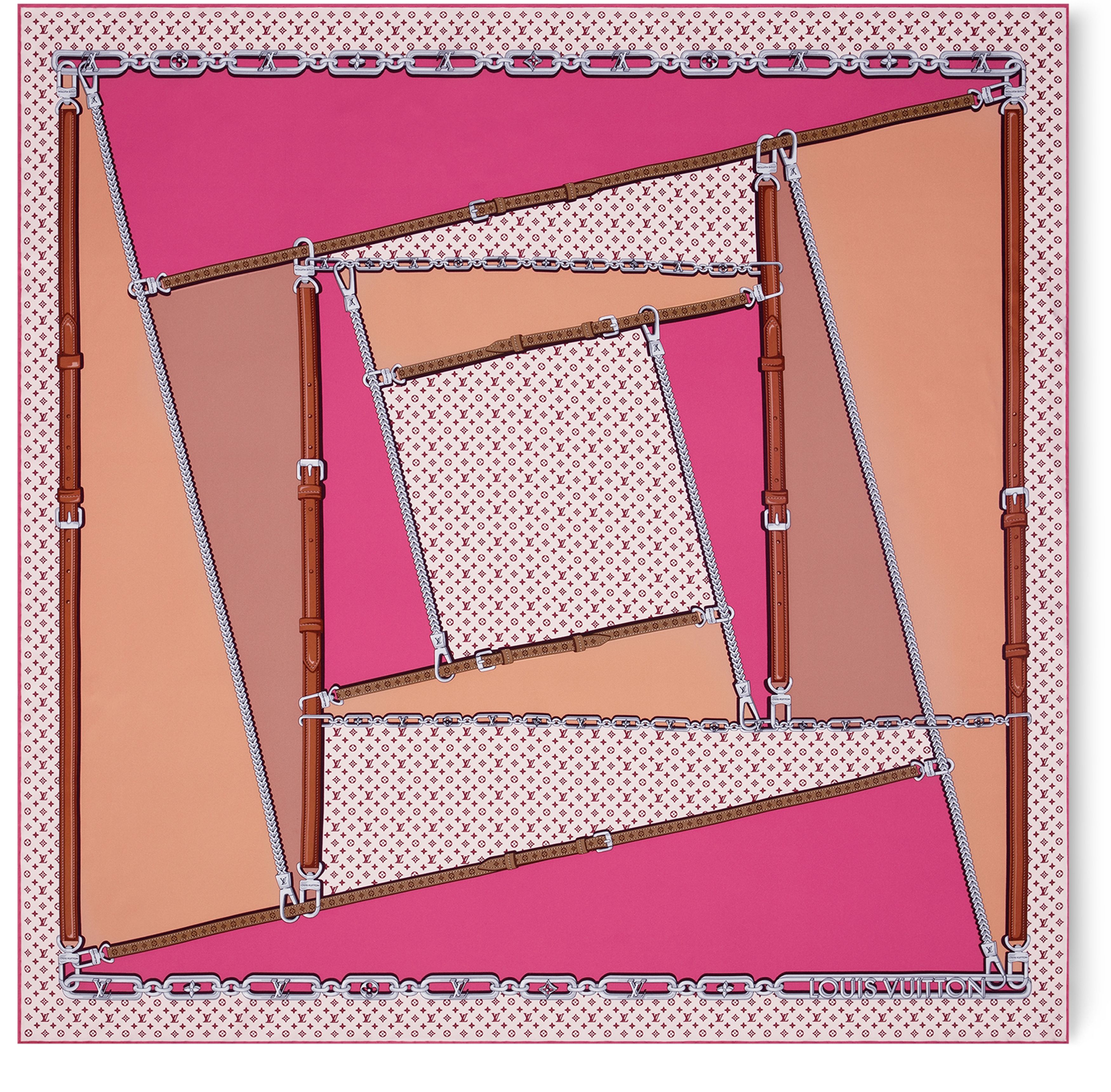 My LV Chain Square 90 thumbnail 3