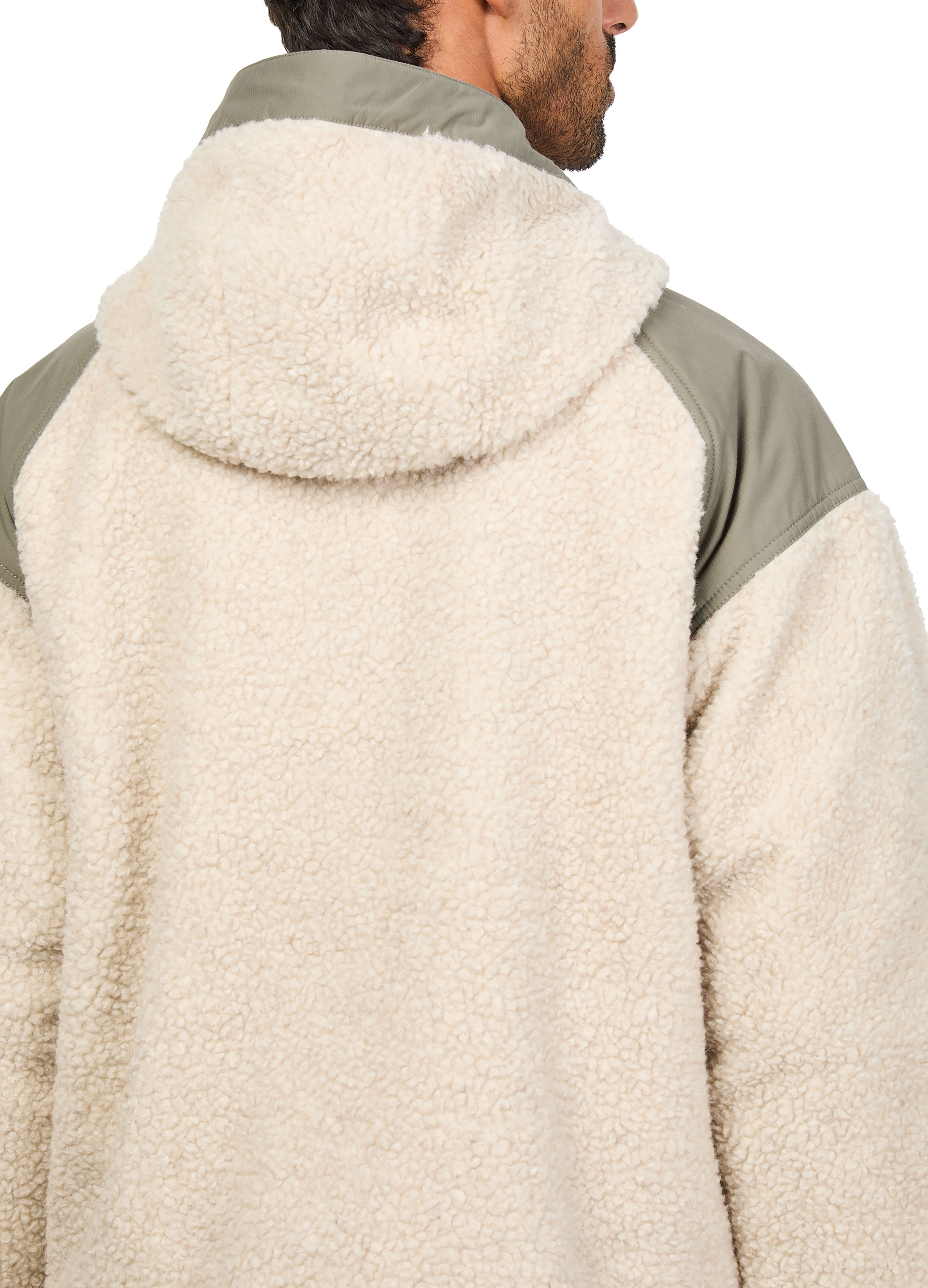 Alberni reversible fleece aviator jacket thumbnail 5