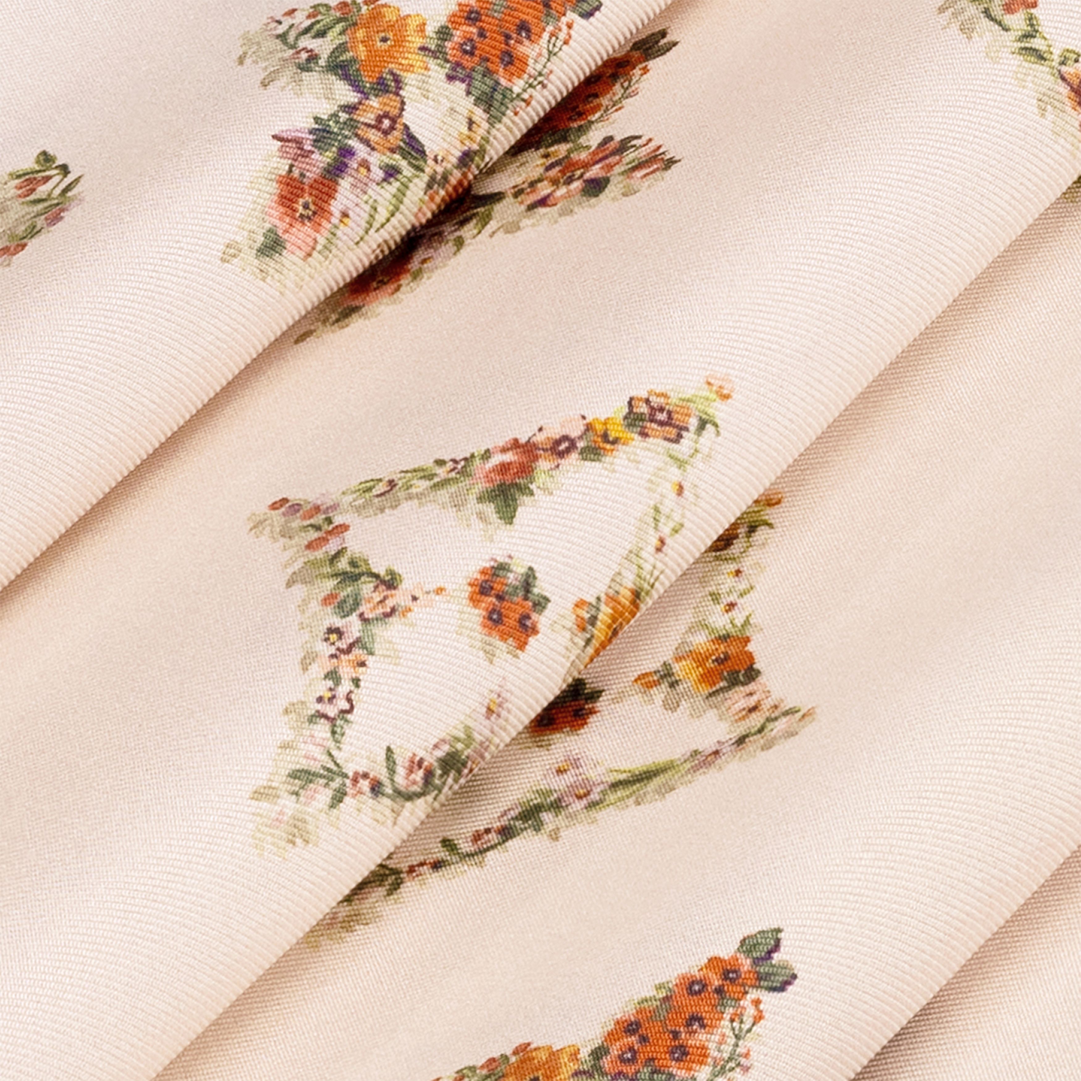 Monogram Flowers Shawl thumbnail 4