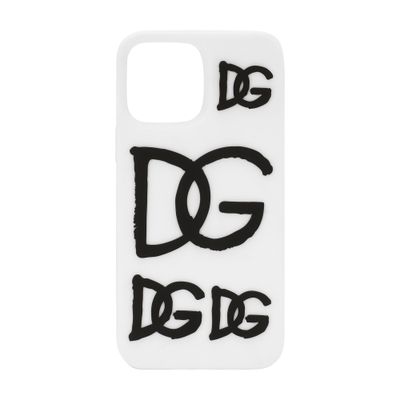 Dolce & Gabbana Rubber Iphone 13 Pro Max Cover In Multicolor