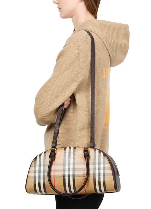 BURBERRY Highlands bowling bag