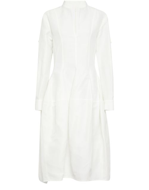 BOTTEGA VENETA Robe en viscose et lin