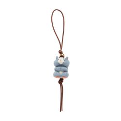 Women's x Suna Fujita - Hamster felt and calf leather bag