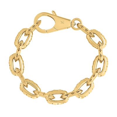 Louis Vuitton Lv Crown Bracelet In Gold