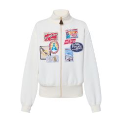 FW24【Louis Vuitton】Flight Mode Elysee Palace Patch Jacket Louis Vuitton Flight Mode Summer 2024 Honors New Paris LV