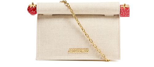JACQUEMUS The small Rond Carré clutch