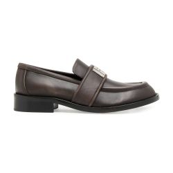Acne Studiosビンテージ ブラック ローファー size 38 EUR Acne Studios Boafer Leather Loafers | Saks Fifth Avenue