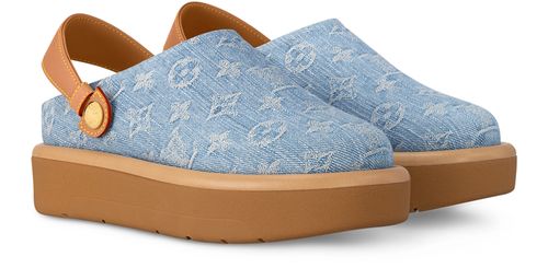 LOUIS VUITTON Sabot Aspen à plateforme