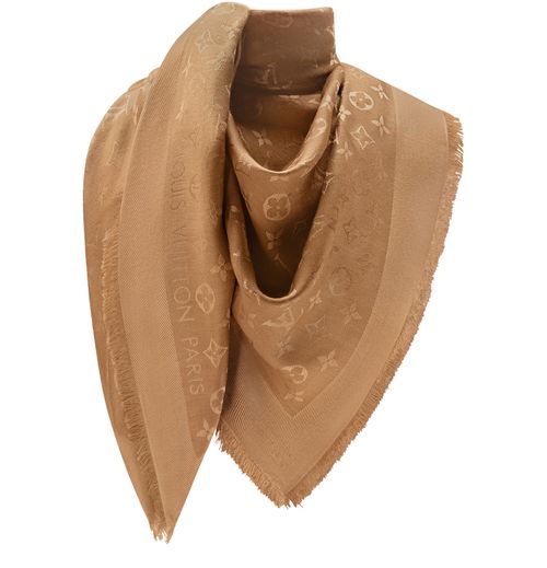LOUIS VUITTON Châle Monogram Classic