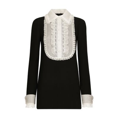 Dolce & Gabbana Mini Dress In Black
