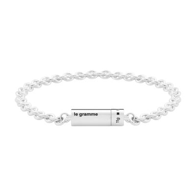 Le Gramme Chain Cable Bracelet Le 11g Polished In Silver